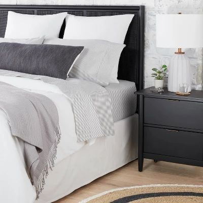 Euro Linen Blend Pillow Sham - Hearth & Handâ„¢ With Magnolia