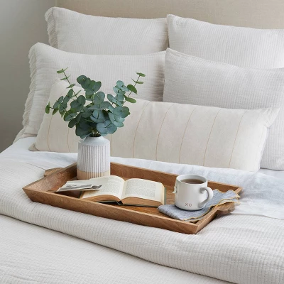 Carved Wood Tray - Hearth & Handâ„¢ With Magnolia - Image 4