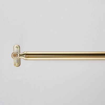 Decorative Screw Curtain Rod Brass Finish - Hearth & Handâ„¢ With Magnolia - Image 4