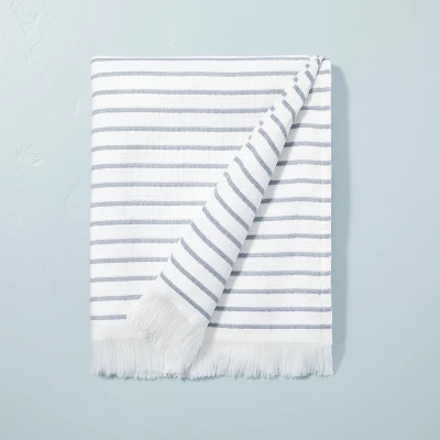 Allover Stripe Matelassé Throw Blanket - Hearth & Hand™ With Magnolia - Image 4