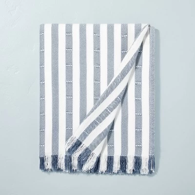 Clipped Stripe Dobby Throw Blanket - Hearth & Handâ„¢ With Magnolia - Image 5