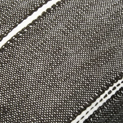 14"x20" Stripe Pattern Throw Pillow Dark Gray/White/Beige - Hearth & Handâ„¢ With Magnolia - Image 2