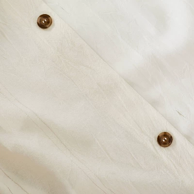 Fine Stripe Duvet & Sham Set Twilight Taupe/Sour Cream - Hearth & Handâ„¢ With Magnolia - Image 4