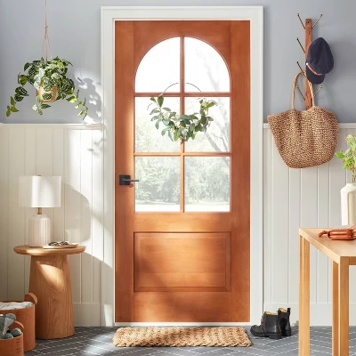 12" Faux Variegated Pothos Hanging Plant - Hearth & Handâ„¢ With Magnolia