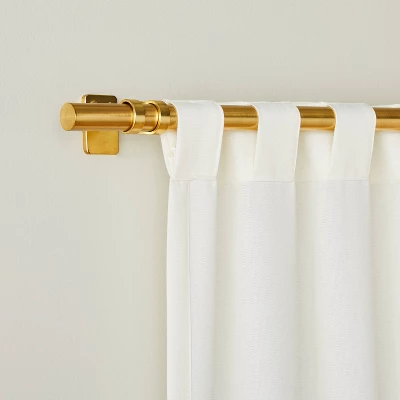 Engineered Hem Stripes Curtain Panel Cream/Gray - Hearth & Handâ„¢ With Magnolia - Image 5