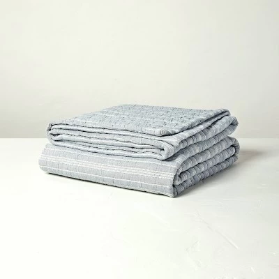 Alternating Stripe MatelassĂ© Coverlet - Hearth & Handâ„¢ With Magnolia - Image 2