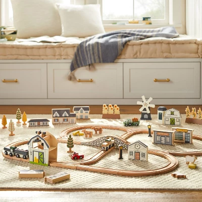 Toy Train Track Set - 84pc - Hearth & Handâ„¢ With Magnolia