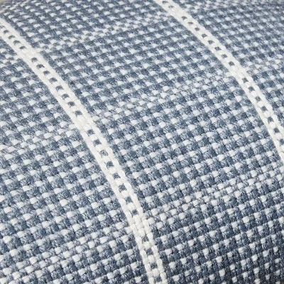 Textured Grid Lines Indoor/Outdoor Throw Pillow - Hearth & Handâ„¢ With Magnolia - Image 2