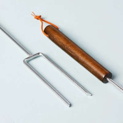 4pc Stainless Steel Grilling Skewers With Canvas Bag - Hearth & Handâ„¢ With Magnolia - Image 3