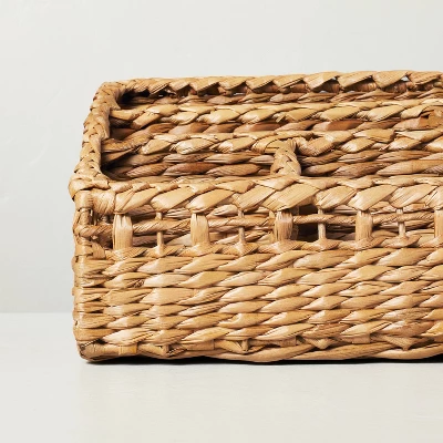 Woven Multipurpose Compartment Caddy Natural - Hearth & Handâ„¢ With Magnolia - Image 3