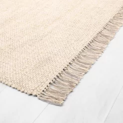 Bleached Jute Fringe Rug - Hearth & Handâ„¢ With Magnolia