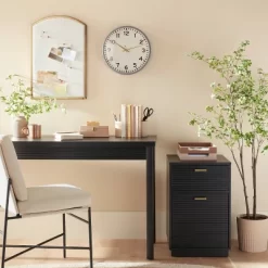 Arched 16"x24" Fabric Bulletin Board Brass - Hearth & Handâ„¢ With Magnolia