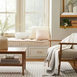 Tasseled Color Block Woven Throw Blanket - Hearth & Handâ„¢ With Magnolia