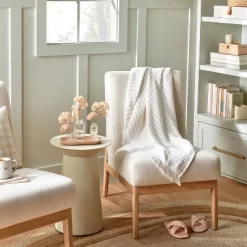 Ribbed Clear Glass Bud Vase - Hearth & Handâ„¢ With Magnolia