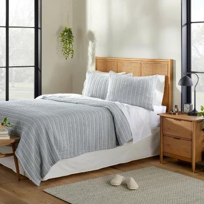 Alternating Stripe MatelassĂ© Pillow Sham - Hearth & Handâ„¢ With Magnolia