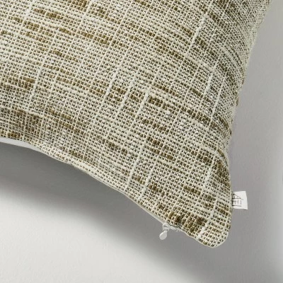 18"x18" Vertical Color Block Square Throw Pillow - Hearth & Handâ„¢ With Magnolia - Image 3