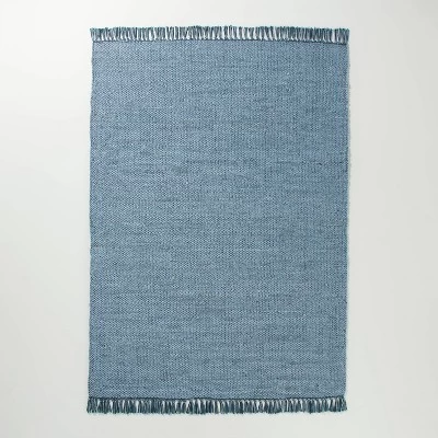 Solid Jute Area Rug Faded Blue - Hearth & Handâ„¢ With Magnolia - Image 6