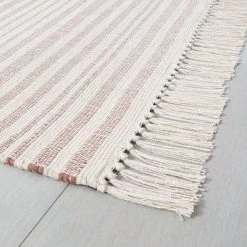 Stripe With Fringe Area Rug - Hearth & Hand With Magnolia