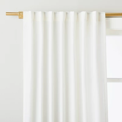 Engineered Hem Stripes Curtain Panel Cream/Gray - Hearth & Handâ„¢ With Magnolia - Image 7