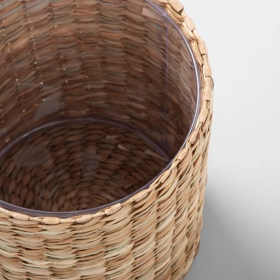 Seagrass Woven Wastebasket Beige - Hearth & Handâ„¢ With Magnolia - Image 2