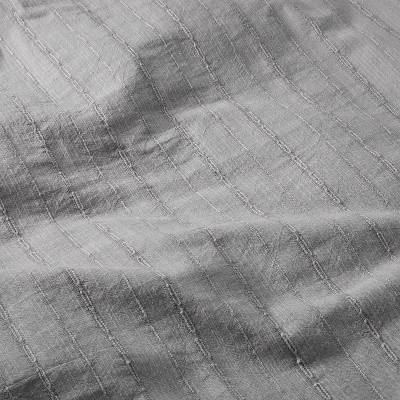 3pc Washed Loop Stripe Duvet Cover Bedding Set - Hearth & Handâ„¢ With Magnolia