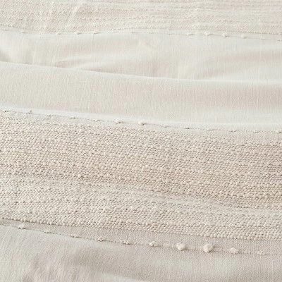 Slub Center Stripe Comforter Set - Hearth & Handâ„¢ With Magnolia