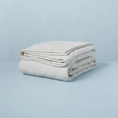 Diamond Stripe MatelassĂ© Quilt - Hearth & Handâ„¢ With Magnolia - Image 2