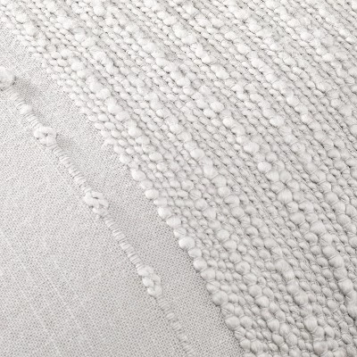 16"x42" Slub Center Stripe Oversized Lumbar Bed Pillow - Hearth & Handâ„¢ With Magnolia - Image 2