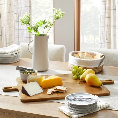 Large Double Handle Wood Serve Board - Hearth & Handâ„¢ With Magnolia