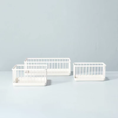 Wire Storage Basket Sour Cream - Hearth & Hand3 With Magnolia - Image 2